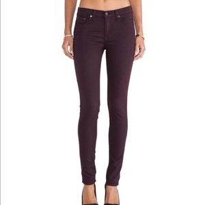 Burgundy Rag & Bone jeans